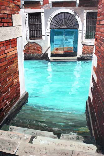 Turquoise canal